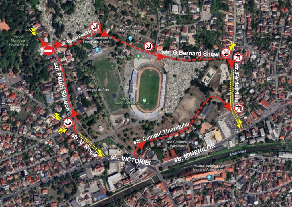 Baia Mare demarează un program-pilot pentru eficientizarea circulației