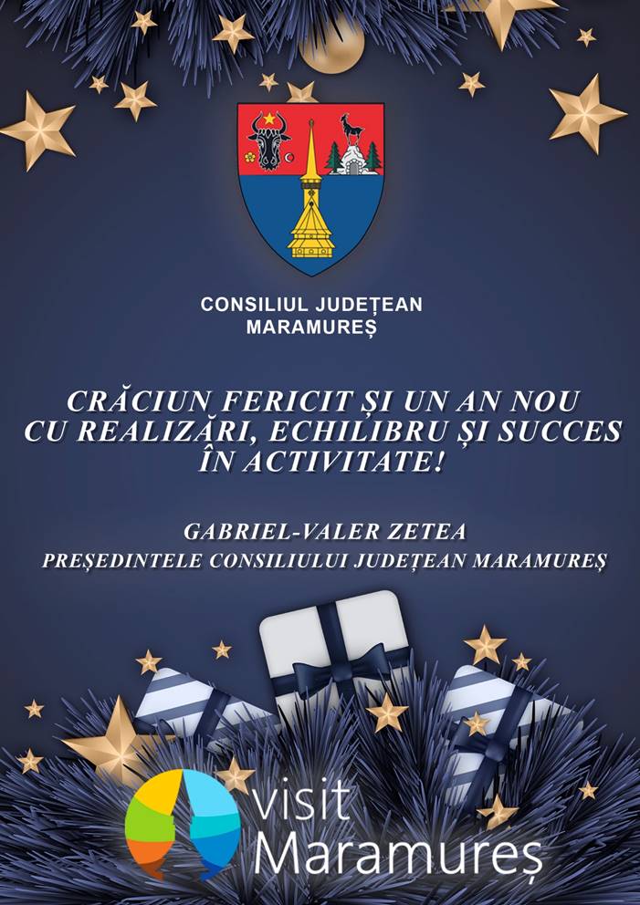 Gabriel Zetea, președintele Consiliului Județean Maramureș: mesaj de Crăciun